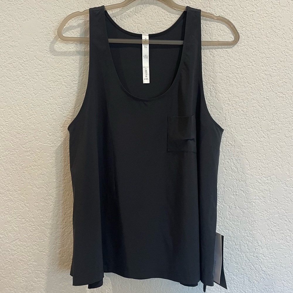 Lululemon Lab Slouchy Swift Tank -Sample Style - Ultra Rare - Front Pocket